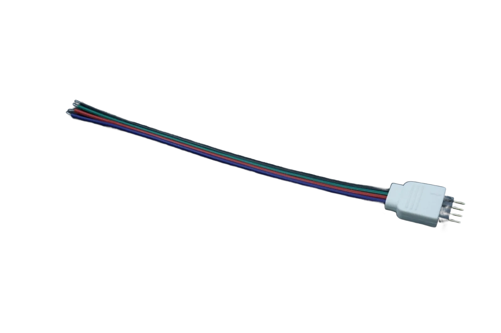 Conector para rollo LED macho (con cable)