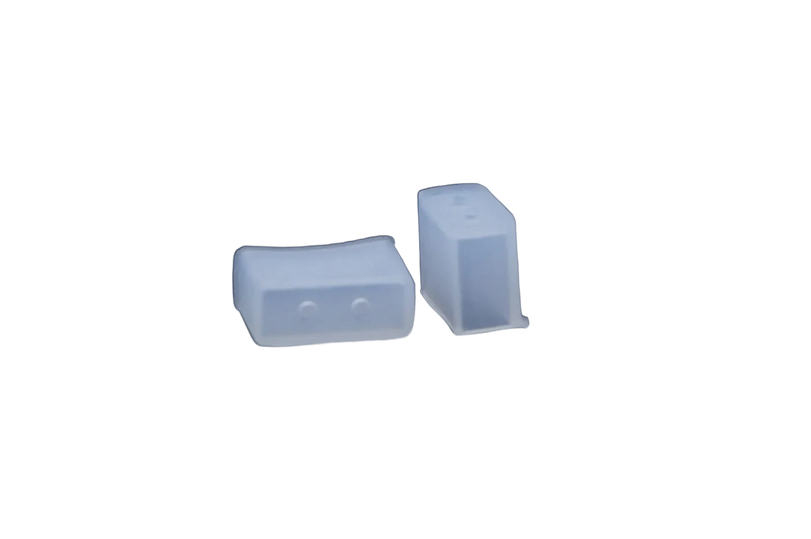 Tapa de silicona para neón con orificios